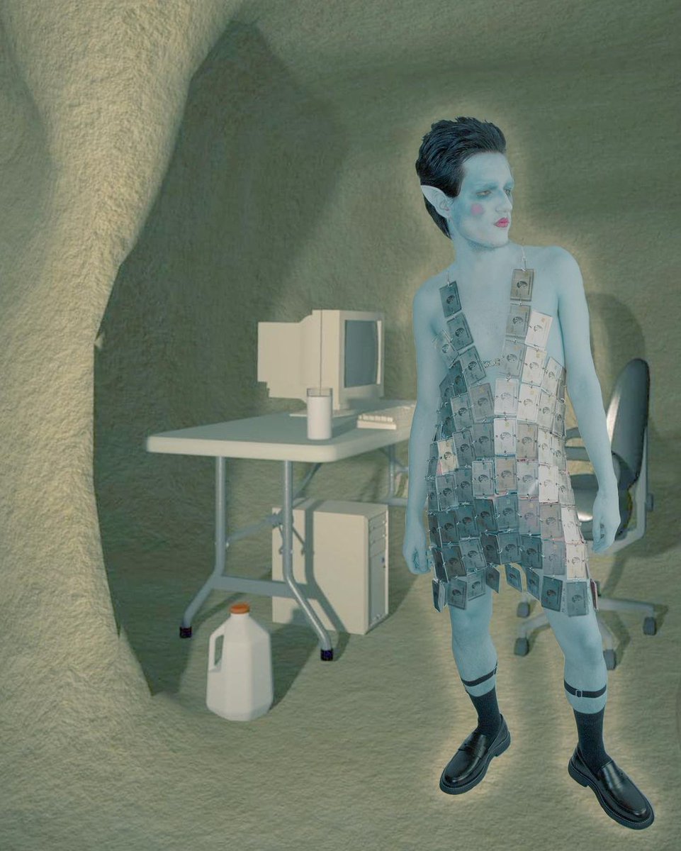 C͎apitalist N͓̽ightmare; liminal space edition 📟  💿  💳  Collaborative project between YR2 #fcsmdx photographer Fran Lister &amp; art director Tess Hill with garments by  <a href="/FTMDX/">FashionTextilesMDX</a> and <a href="/FDMDX/">FashionDesignMDX</a> students