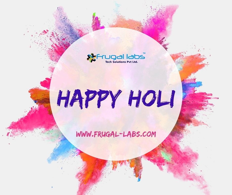 FrugalLabs's tweet photo. We, the #TeamFrugalLabs, wish you all, a very happy, colorful and safe Holi. Stay indoors and enjoy the exotic sweets and dishes of this festival.
#FrugalLabs #IoT #Holi2021 #festivalofcolors https://t.co/Ek0L7Bq3Ew