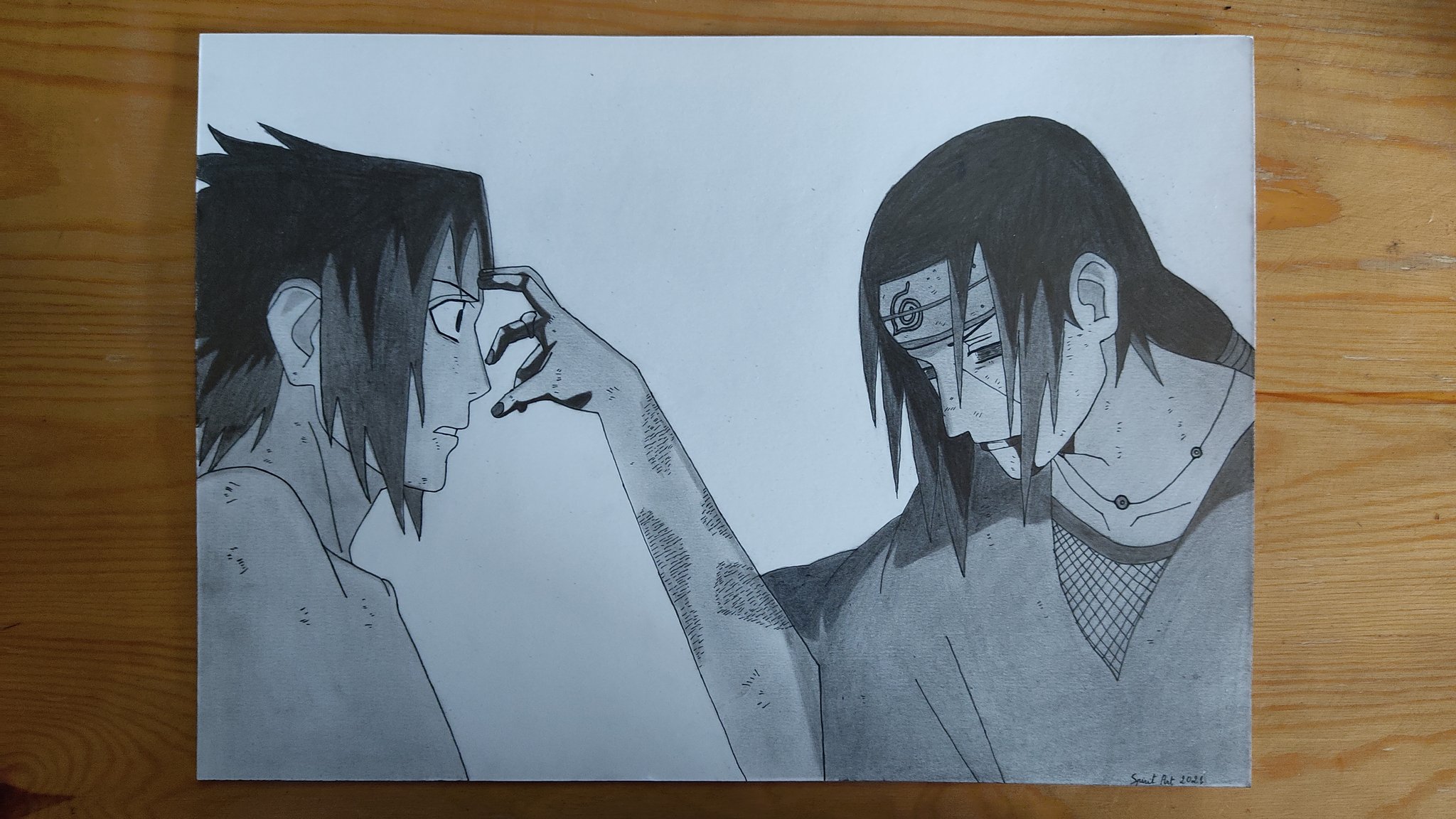 itachi death scene