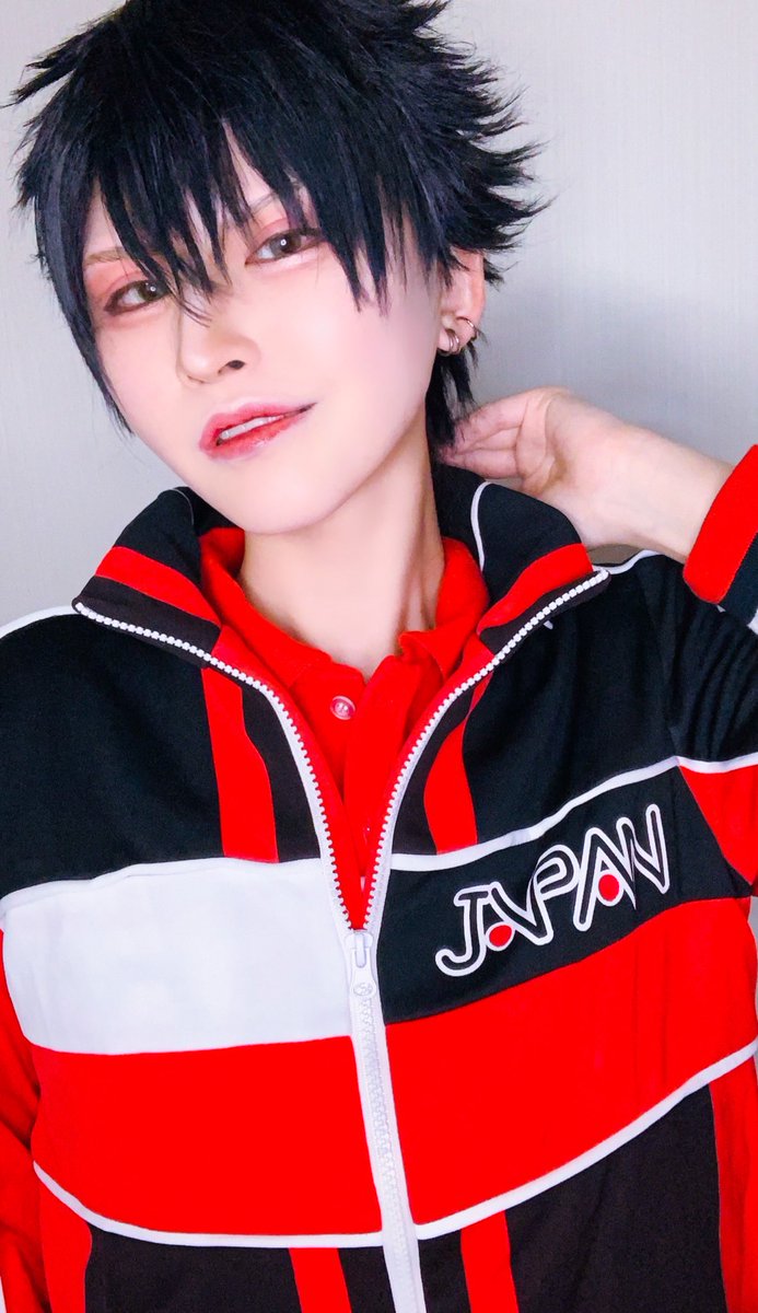 lapindp's tweet photo. 【コスプレ／新テニスの王子様】

財前光. https://t.co/PH6a0zyMsB