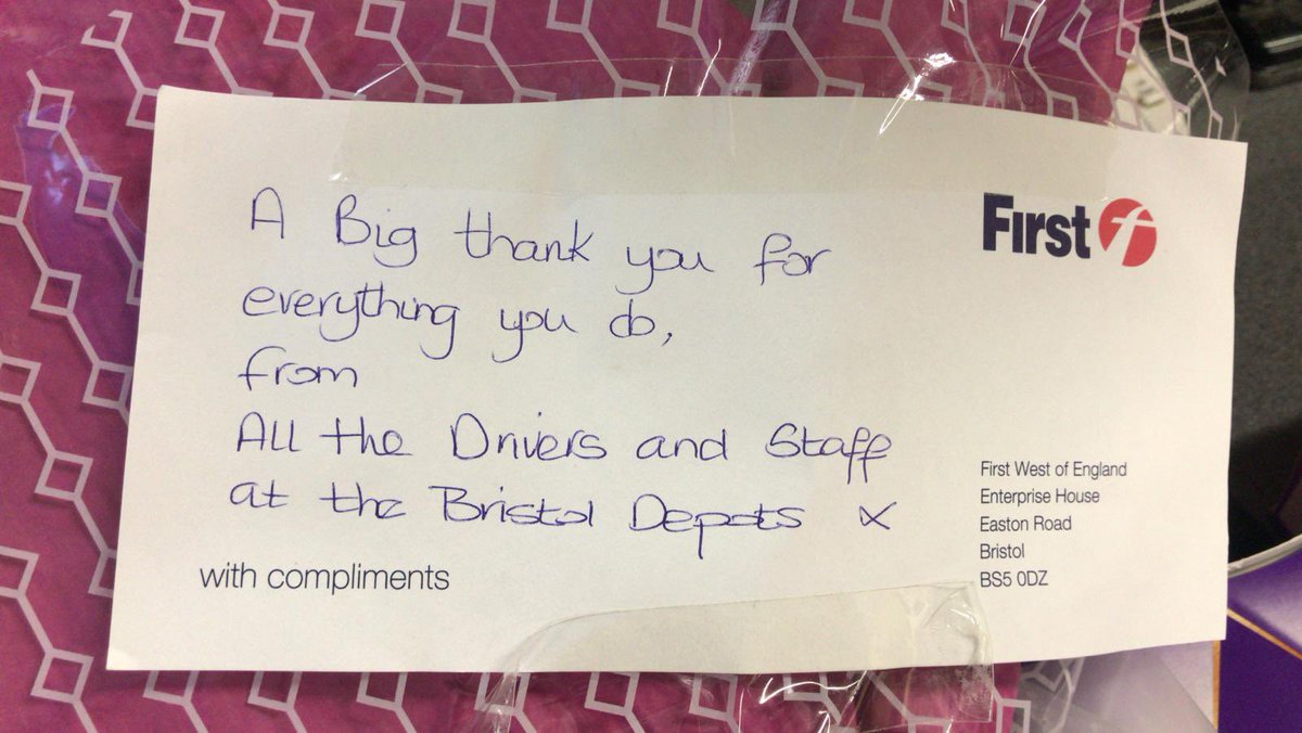 There are not enough words to describe how grateful we are for the love &amp; support we’ve received this week. These thoughtful gifts are from the drivers &amp; staff at @FirstBSA 
They have also sent packages to <a href="/ASPoliceDogs/">ASPoliceDogs</a> &amp; to Bridewell police station #thankyou #proud 🥰 <a href="/ASPolice/">Avon and Somerset Police</a>