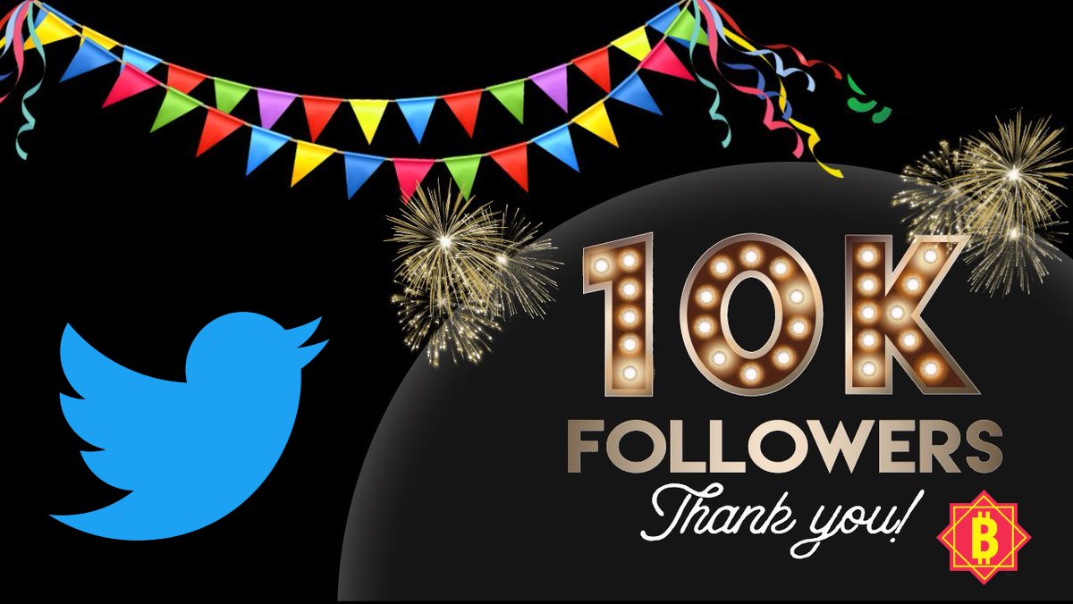 ⚡️BTCA has surpassed the milestone of 10k Twitter Followers⚡️

🌈 To celebrate the success of 10k Twitter followers,  we're giving away #BTCA worth $50 each to 5 lucky people who: 

1. Like the post
2. Follow us on Twitter 
3. Retweet this post
4. Comment &amp; mention 3 friends