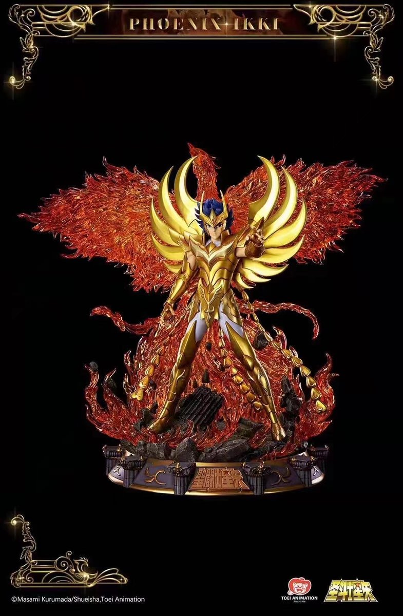 GHarbors's tweet photo. PO Link:https://t.co/gwI2P9rU1j
Brands: Saint Seiya
Product: Ikki
Height, Width, Length: 70cm, 56cm, 65cm (1/4)
Est Release Date: Q4 2021

#saintseiya #ikki #pheonix #gk #statue #Preorder #gameharbors https://t.co/bSOdEkNg6L