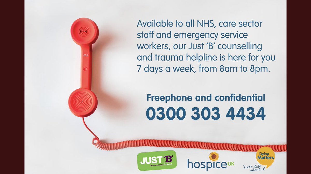 philspencer1316's tweet image. To all #emergencyservices colleagues out there: 

ARE YOU AWARE OF THIS SERVICE FOR US??

Immediate support for you, your teams &amp;amp; colleagues for TRAUMA, GRIEF &amp;amp; BEREAVEMENT.

Free &amp;amp; confidential for us 💙💚❤️

Please use it: @OurFrontlineUK @hospiceuk @mindbluelight @samaritans