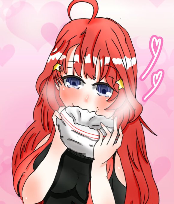 ルシエ@ポケモン・FLI・日常さんがTwitterに投稿した中野五月(五等分の花嫁)のイラスト。