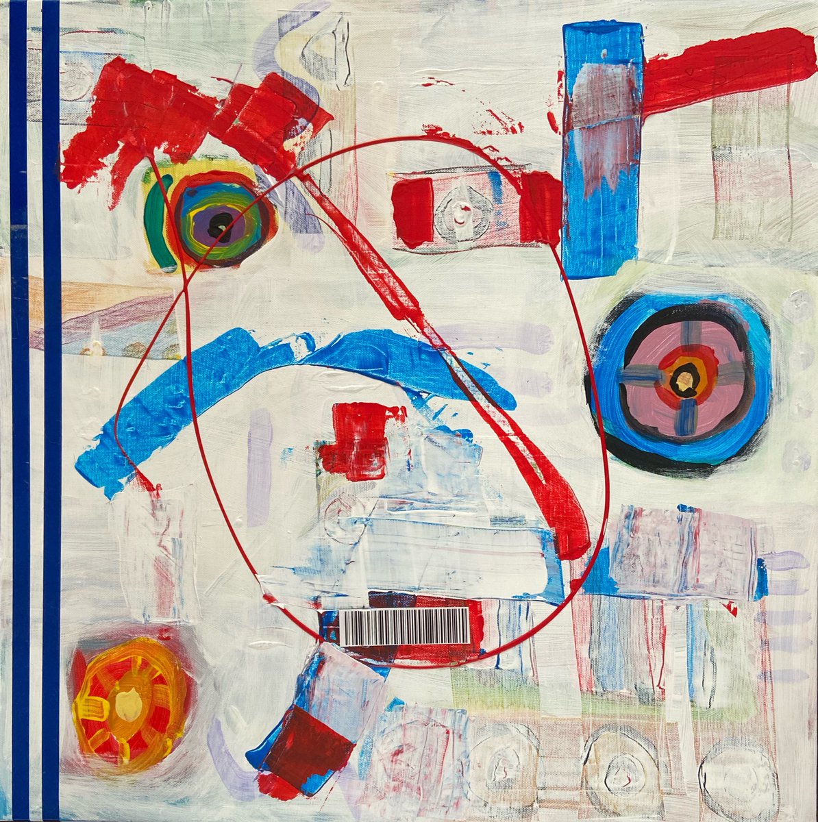 EricBorsje's tweet photo. ‘Tired of waiting’ (2021) 55 x 55 cm, mixed media on canvas
.
.
.
.
#modernartpainting #modernart #contemporaryart #art #painting #mixedmedia #artlovers #artbuyers #artcollectors #flaming_abstracts #5piecesgallery #artbrut #artist #ericborsje #dordrecht #holland https://t.co/nEu2TXzQpd