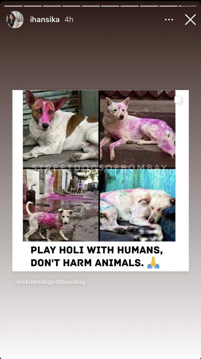 Ruchi4Tweets's tweet photo. So the gyan has started coming !! 
No gyan for those who kill and eat animals. In fact very ppl who kill animals for their food are giving gyan to not harm animals !! 

Hypocrisy is endless for these people ! 🤬🤬

#StopThisPropaganda 

@ihansika https://t.co/zJR4cJPriw