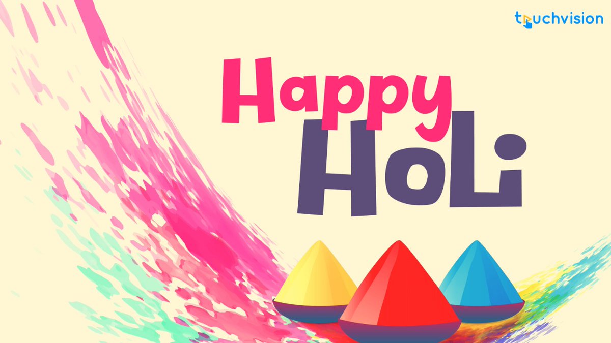TouchVision wishes you a Happy Holi!

May you all get the happiness,success and good health!