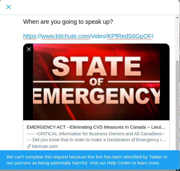covidiot137's tweet photo. Twitter #Censorship #TwitterCensorship: https://t.co/NRQJnKMrAA