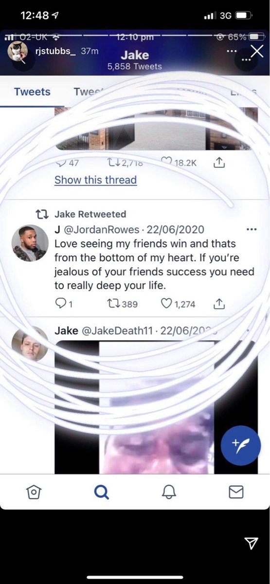 JakeDeath11's tweet photo. As you love stalking me have this tweet aswell, we haven’t been friends since you turned into a victim merchant freak, the world owes you nothing stop being a fairy https://t.co/w0K6qGTtZU