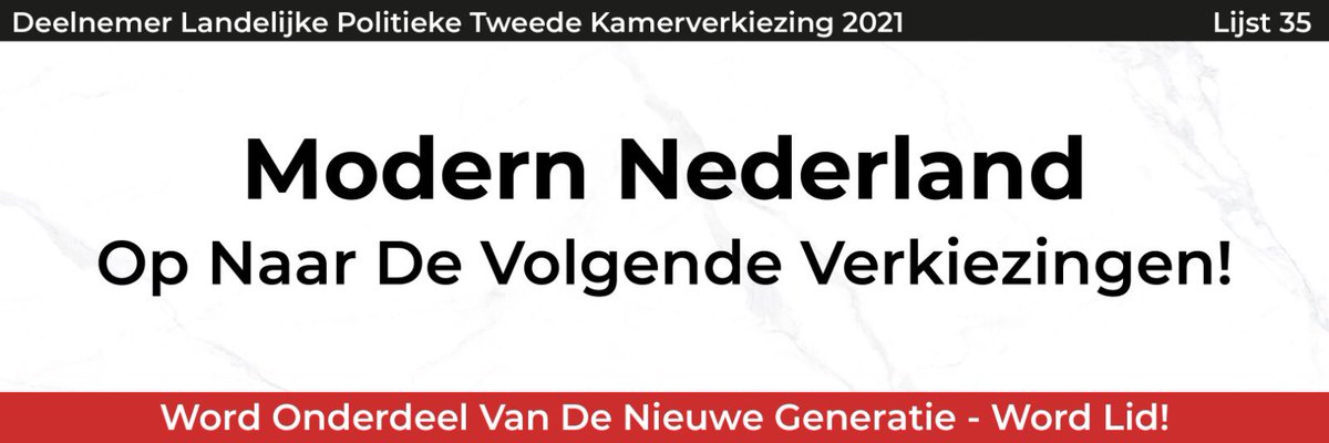 NederlandModern's tweet photo. Modern Nederland heeft deelgenomen aan de landelijke politieke Tweede Kamerverkiezingen 2021. Helaas zijn wij geboycot door alle media programma’s, en door Stem/Kieswijzer. Een eerlijke democratie blijkt te “gevaarlijk” te zijn. Op naar de Gemeenteraadsverkiezingen in maart 2022! https://t.co/S7yQDbdqB2