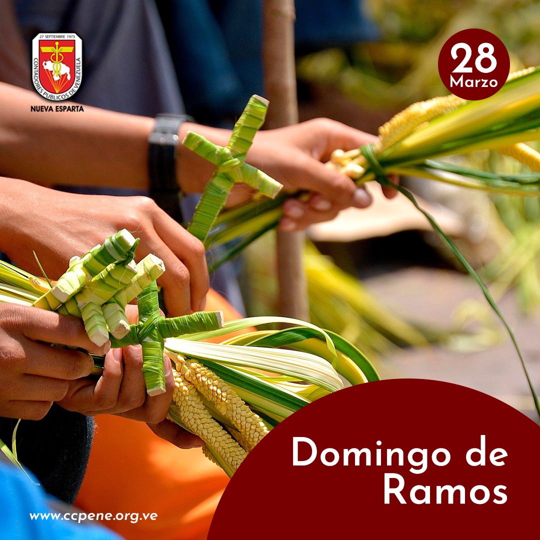 CCPENE's tweet photo. Con el Domingo de Ramos se da inicio a la semana santa, día en el cual, la iglesia católica conmemora la entrada triunfal de Jesús a Jerusalén en medio de una multitud que lo aclamó como el Mesías y lo recibió con palmas y ramos de olivo.
#SEMANASANTA#SOMOSGREMIO #CCPENE #FE https://t.co/U4Fkgcn0UW