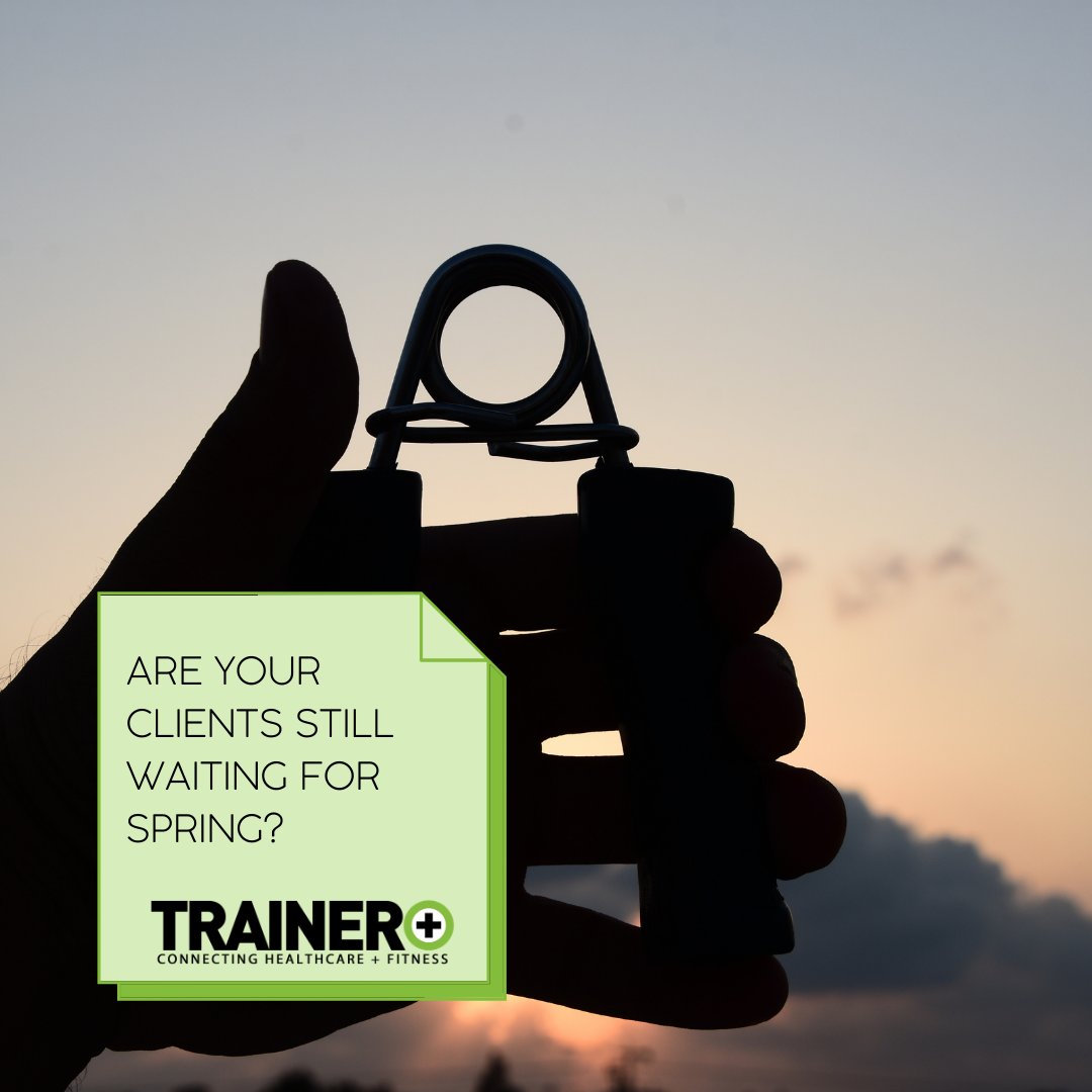 TPlusApp's tweet photo. Well, it is here, time to follow up and make those calls.
❇️
Sign up today!!
#Trainerplus #personaltraining #connectinghealthandfitness #personaltrainer #getfitcanada #onlinefitness #onlinefitnesscoaching #personaltrainingonline #workoutroutine #workoutonline #smartfitness https://t.co/fxVDpHhmXt