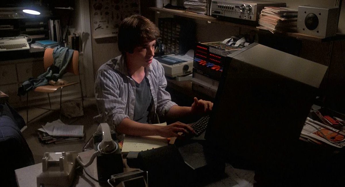 AlexakisLazaros's tweet photo. Τhe Sunday movie. Let's play Global Thermonuclear war.

#retrogaming
#doom 
#WarGames https://t.co/sOM5HrZLMf