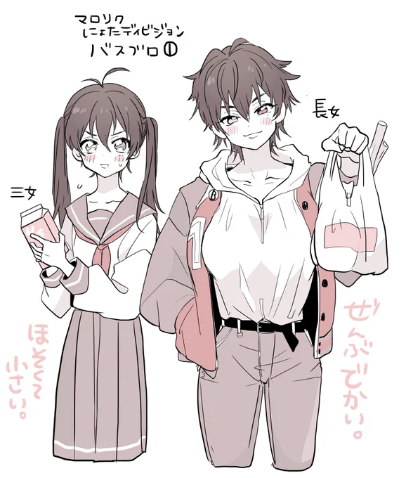マロリクのにょたディビジョン～バスブロ① 