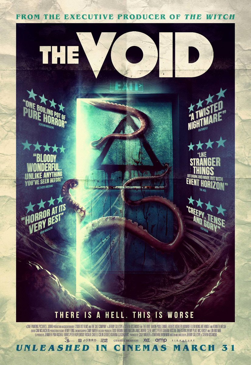 87. THE VOID (2016)Reminiscent of 80s horror films, THE VOID is a practical effects leaden cosmic horror film. Think Junji Ito and H. P. Lovecraft. Think John Carpenter. If you like 80s gorefests, you'll enjoy this movie.   #Horror365