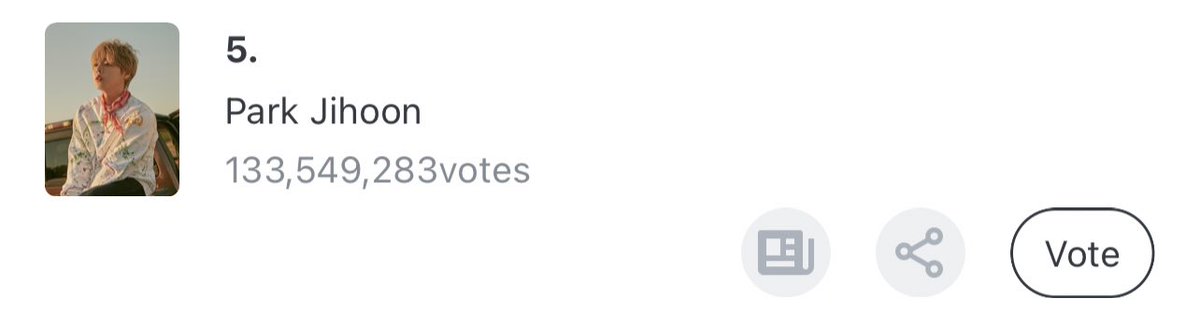 MAYth_Team's tweet photo. [#VoteForParkJihoon] 

เหลือเวลาอีก 8 วันแล้วนะคะคุณเมย์ อย่าลืมเก็บ/ส่งตั๋ว แล้วมาโหวตกันนะ ตอนนี้ #พัคจีฮุน อยู่ที่อันดับ 5 อย่างน้อยติด top 3 ก็ยังดีเนอะ 

มาช่วยกันคนละไม้คนละมือค่ะ เมย์ทำได้อยู่แล้ว 

#박지훈 #ParkJihoon #พัคจีฮุน #朴志训 #パクジフン @Park_Jihoon_twt https://t.co/6jgG10j5uX