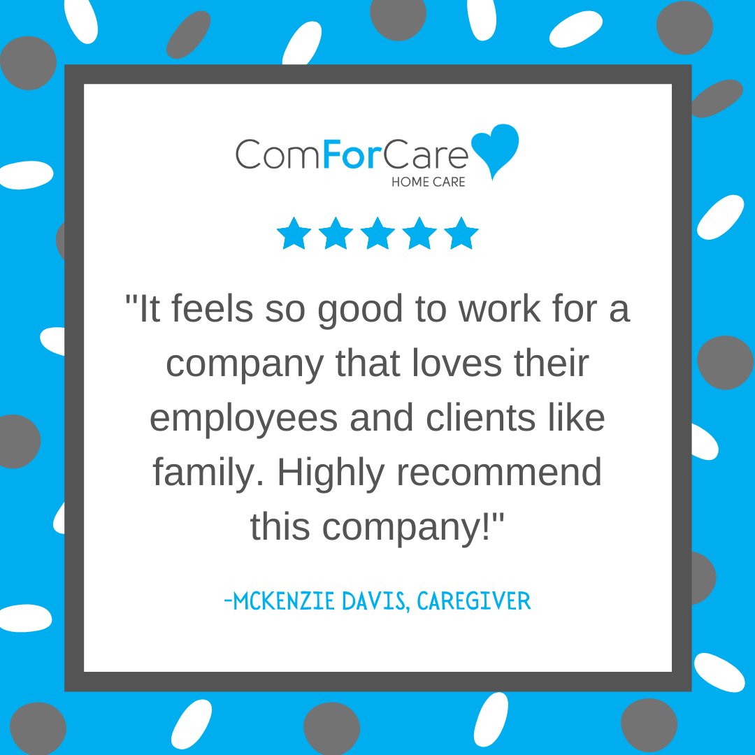 ComForCareIndy's tweet photo. We loving hearing what our employees have to say about working for ComForCare. Read more employee statements with the link below. 

https://t.co/fsFXdg1td8

#ComForCare #homecare #memorycare #homehealthcare #caregiver #seniorcare #assistedliving #northindy #indianapolis https://t.co/nZaeg3KodM
