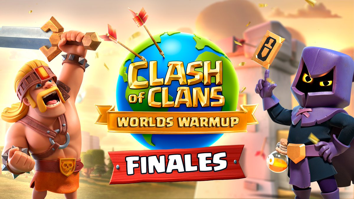 ClashofClansFce's tweet photo. Dernière ligne droite pour la finale du tournoi d'échauffement aux #ClashWorlds 
🏆  

Vous pouvez suivre le live sur les chaînes suivantes : 
 
🎥 @gouloulou_coc  : https://t.co/0RljCmWanY

📺 @Aurelcoc  : https://t.co/SSq8gQIvDB

📺 @Elchiki_coc  : https://t.co/zWPpr5uyoT https://t.co/0tRg6j97EY