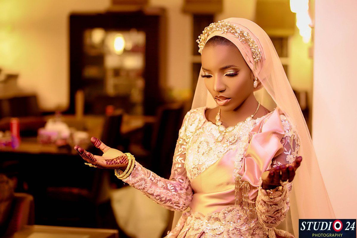 Studio24arewa's tweet photo. Congratulations (Salima Sani)you made such a beautiful bride,we believe you will also be a wonderful wife #alhamdulilah 🙏
.
For your wedding coverage (photography &amp; videography)In any location in Nigeria @Studio24nigeria is your plug 📸
.
Location:Studio24(1 Audu kaboul Way,Kano https://t.co/bBpSdP4Iuw