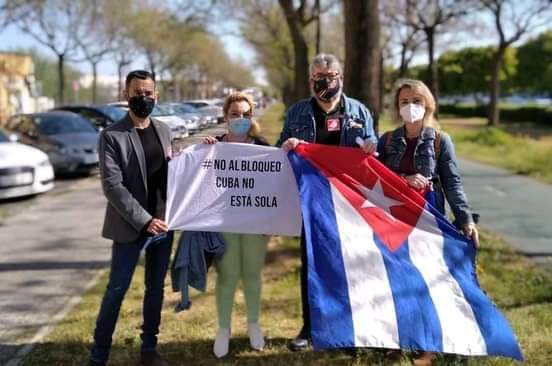 RodriguezYennel's tweet photo. Apoyamos la participación de diferentes países en la Caravana Mundial en contra del #Bloqueo hacia #CubaNuestra. #TerminenYa, #NoMásBloqueo #PuentesDeAmor #UnBlockCuba2021 #SolidaridadVsBloqueo
@direccion_minas
@ms_yaque
@CamagueyDPE
@CubaMined https://t.co/9sgBekbbpQ