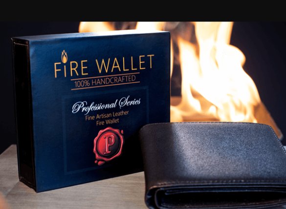 shiroumagic's tweet image. 火が出る財布ゲットしました。いろんな物を買いすぎて家計が火の車です(笑)

#ファイヤーワレット　#firewallet
#fire #マジック　#手品　#magic