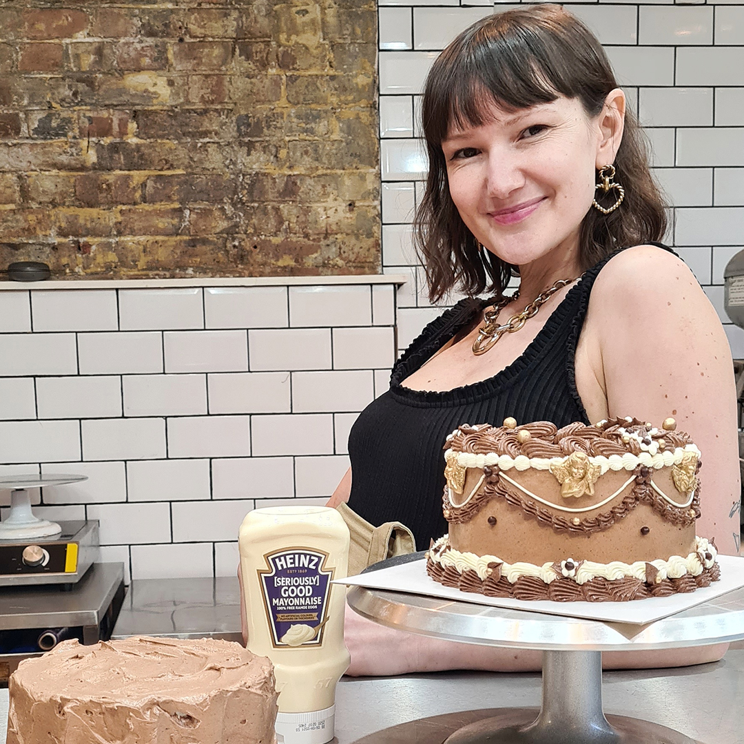 Heinz on Twitter: "Introducing @lilyvanillicake's Ultimate Easter Chocolate Cake with featuring our delicious [Seriously] Good Mayonnaise. Have a go at Lily's egg-cellent cake at home &amp; share your creation with #HeinzSeriouslyGoodEaster. Here's