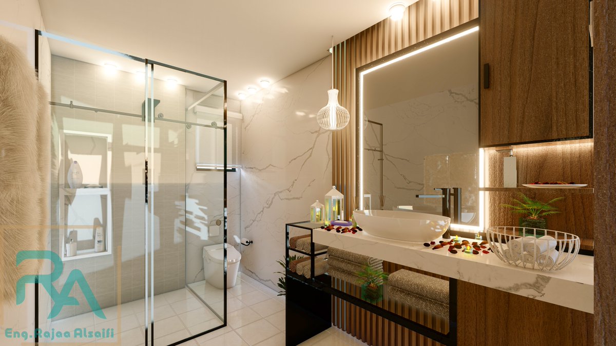 تصميم حمام مودرن
#مراجعة_مخططات_المتابعين 
#مراجعة_تصاميم_المتابعين 
#بيت_العمر 
#تصميم_داخلي