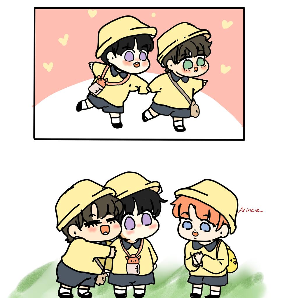 Arincie_'s tweet photo. Kookv / Kookvmin kindergarten au  

#kookv #kookvmin https://t.co/DgO0Dh56rX