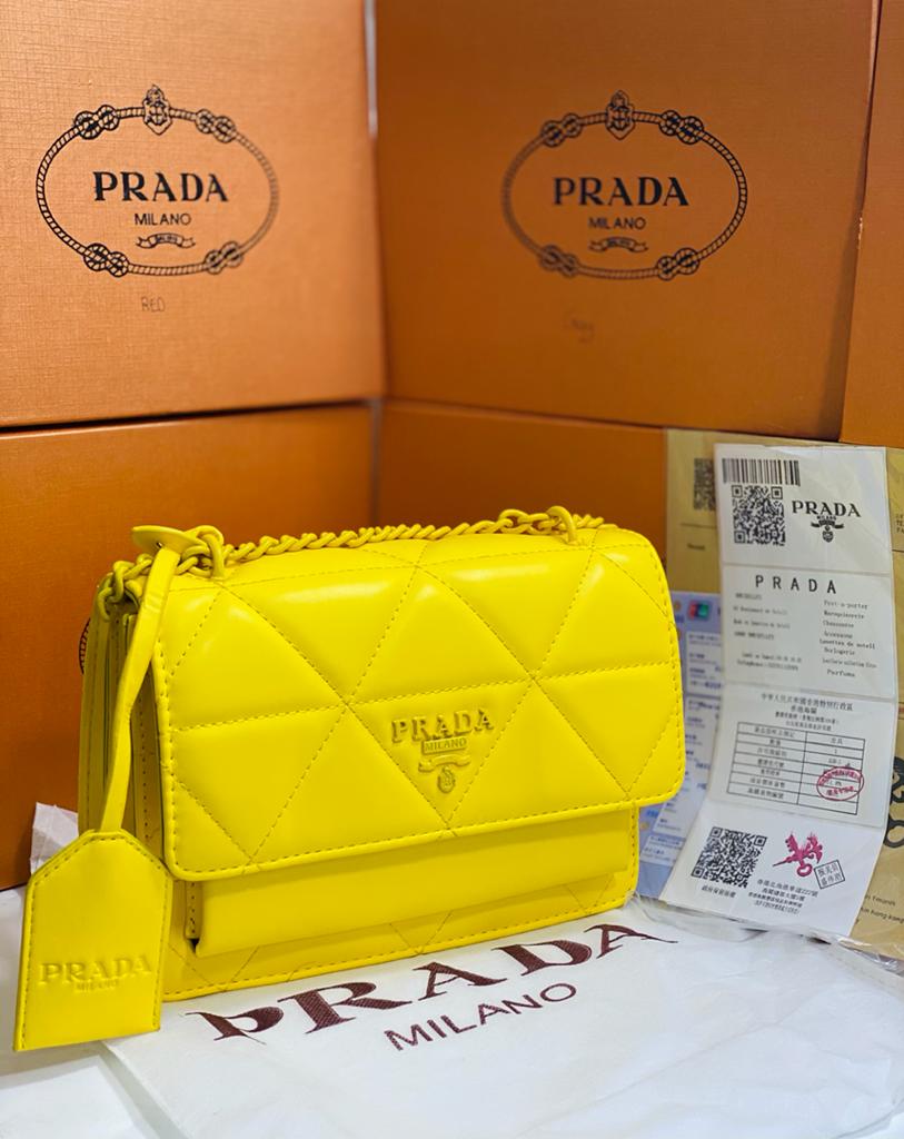 prada bag packaging