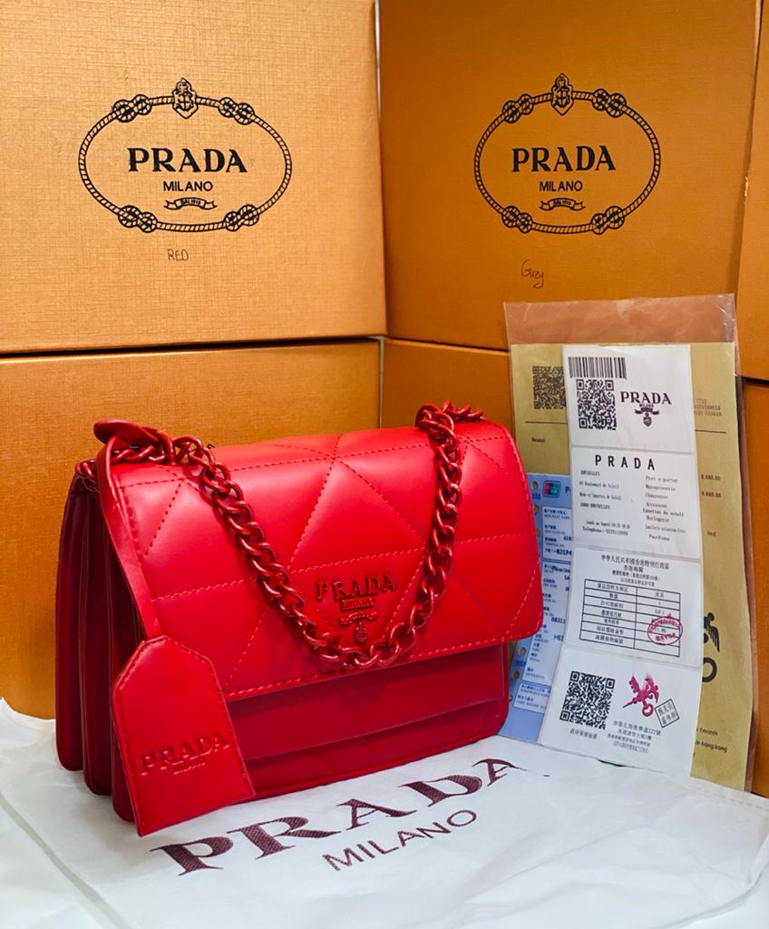prada bag packaging
