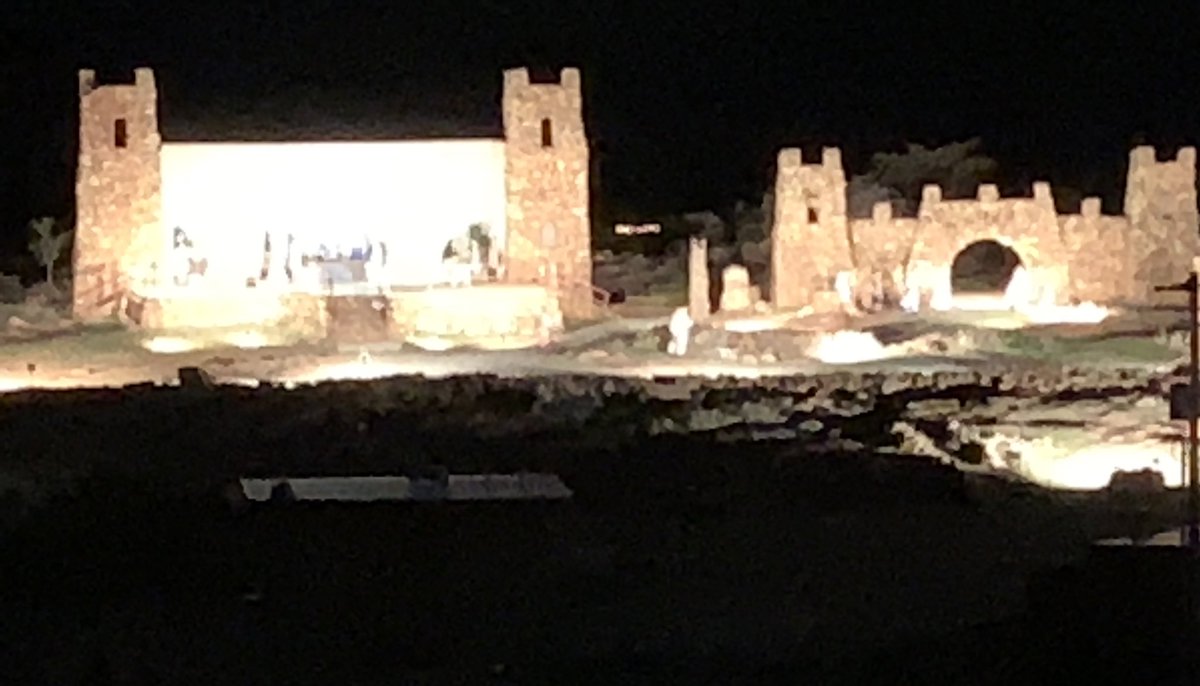 DonnaL3623's tweet photo. 96th Easter Pageant presentation 2021 at Holy City of the Wichitas (Wichita Mountains refuge), outside of Cache, Oklahoma. https://t.co/NQr6WJcWFa
