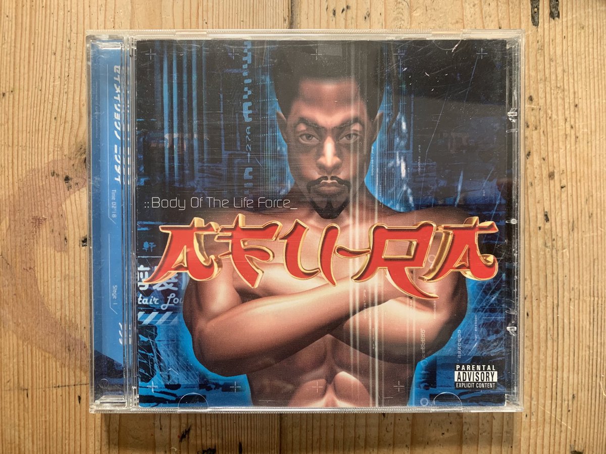 #NowPlaying Afu-Ra - Body of the Life Force

Barrage of bucking beats, reported to be lyrically weak, could be because they are printed.