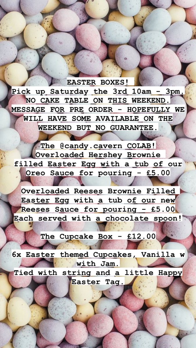 🐰🧡 EASTER TREATS 🧡🐰