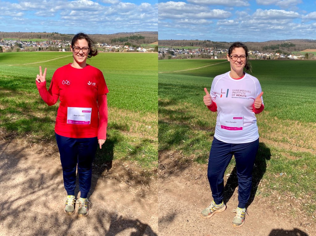 ChristinHau's tweet photo. Supporting cancer patients and their families in fighting that awful disease. Stay strong! #Relais2021lux #cancerfighter #LNS #LIH #Norlux https://t.co/e63BW1TV7f