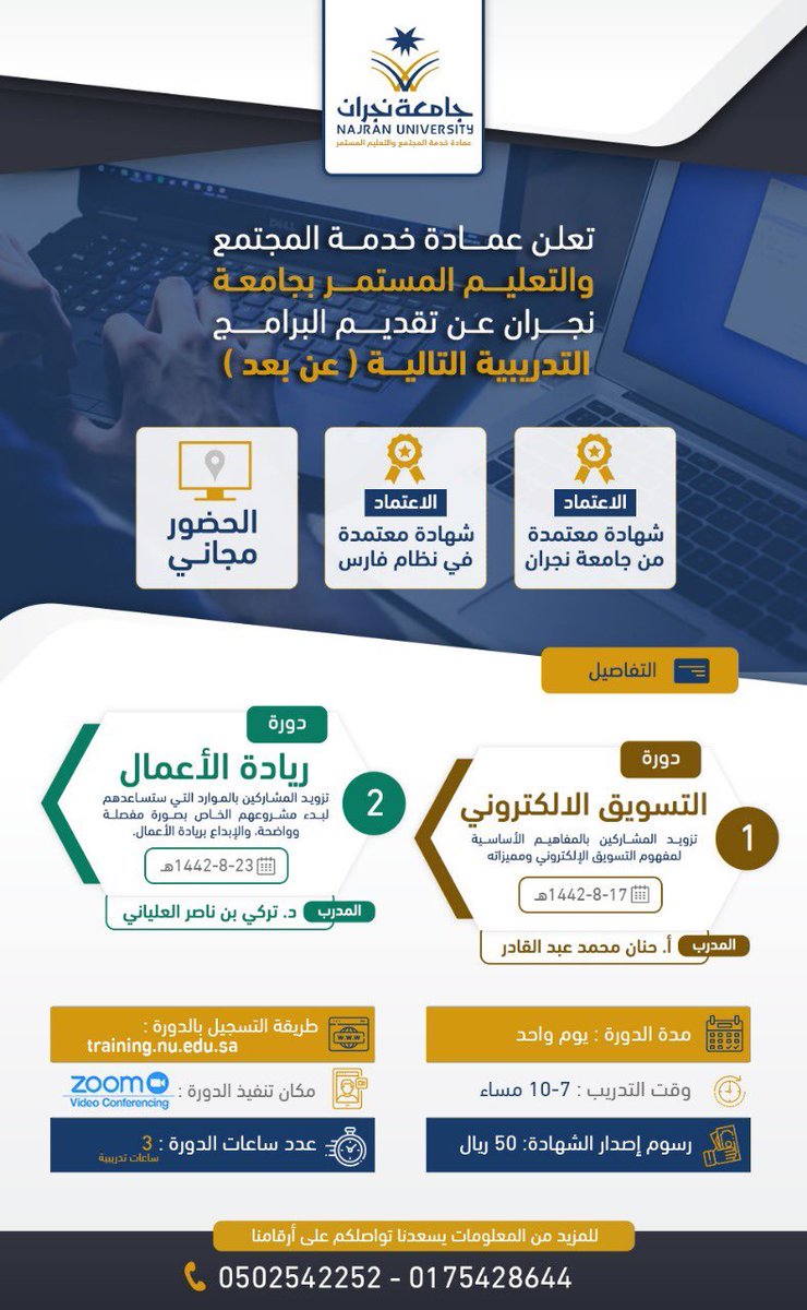 نجران المكتبة الرقمية جامعة تعرف على