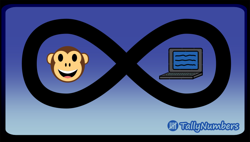 TallyNumbers's tweet photo. 🐒➡️♾ ¿Monos que escriben el Quijote?
👇🧵 Dentro HILO
#TallyNumbers https://t.co/gAxMgKa0Wz