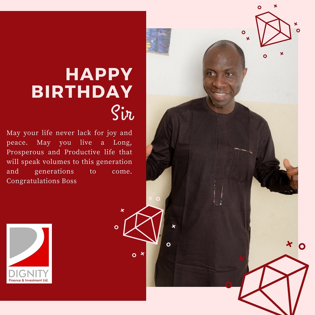 dignity_finance's tweet photo. Today we celebrate one of our best, a team player and a man of skill. With him, there's never a dull moment. Congratulations on your special day sir and more wins ahead. Happy Birthday sir, from your DFIL family🎁🎂

#dignity #finance #dignityfinance #birthday #dfil #explorepage https://t.co/qgajrL01sW