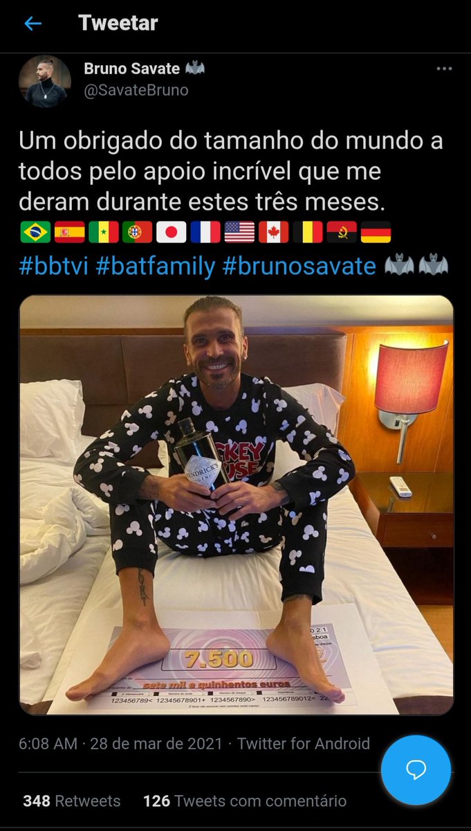 LobaLuaa's tweet photo. A diferença....!! Bruno agradece aos seus fãs e Joana provoca o Bruno/fãs do Bruno 🙄🙄🙄 Há que saber perder e saber ganhar. #bbtvi21 #bbtvi #bbtvidi https://t.co/HH6MZ3BDnR