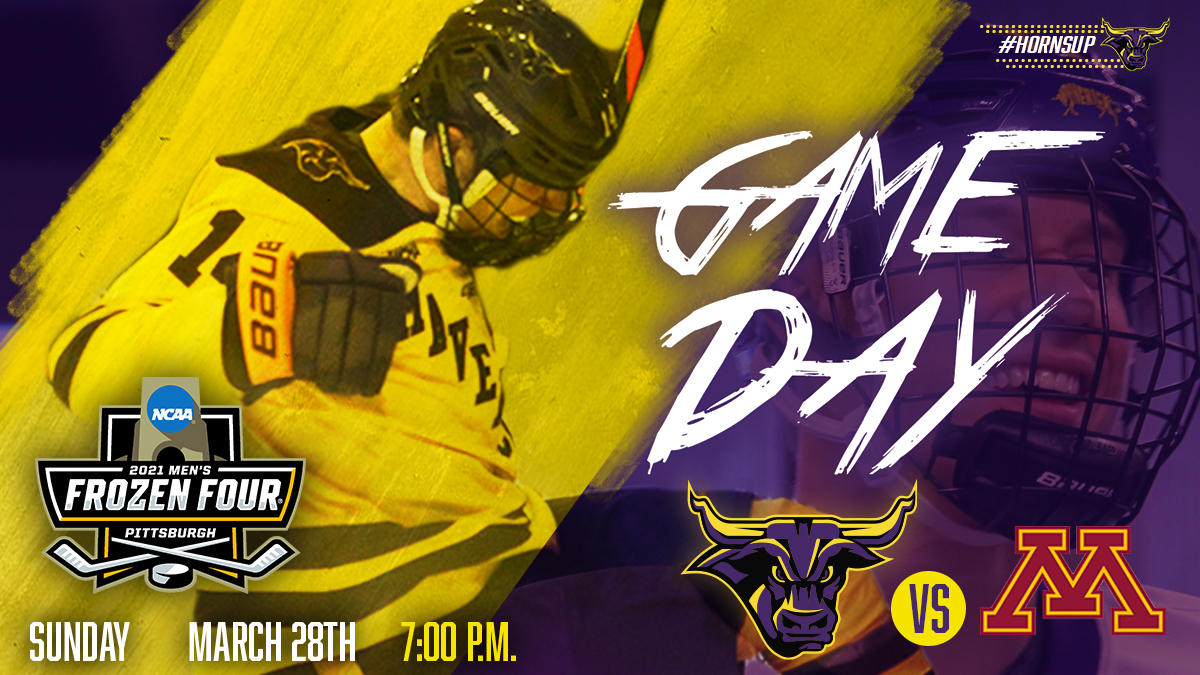 MN vs. STATE. LETS GOOO!

#HornsUp😈
🏒 Mavericks vs. <a href="/GopherHockey/">Minnesota Men’s Hockey</a>
🕖  7:00 p.m. 
📍  Budweiser Events Center
📺   ESPN 2
📻  <a href="/ktoenews/">KTOE News</a> 1420 AM