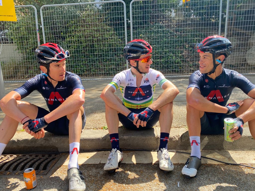 NetcompanyINEOS's tweet photo. The lads 1⃣2⃣3⃣

#VoltaCatalunya https://t.co/WIVvZYrCC8