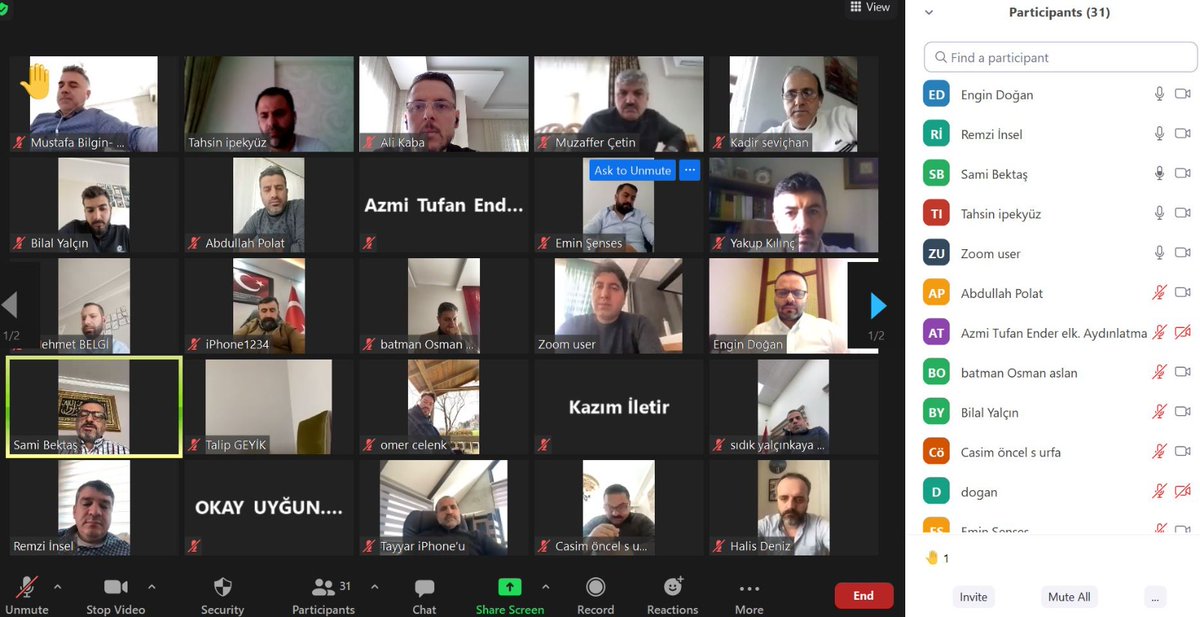 ASRİAD 109. Ticaret Toplantımızı Genel Merkez ile Batman Şube Üye firmalarımızın katılımlarıyla gerçekleştirdik
İkili iş görüşmelerinin gerçekleştiği Ticaret Toplantımızda 16 iş bağlantısı gerçekleştirdik. Rabbimden bu iş bağlantılarının ticarete vesile olmasını niyaz ederim