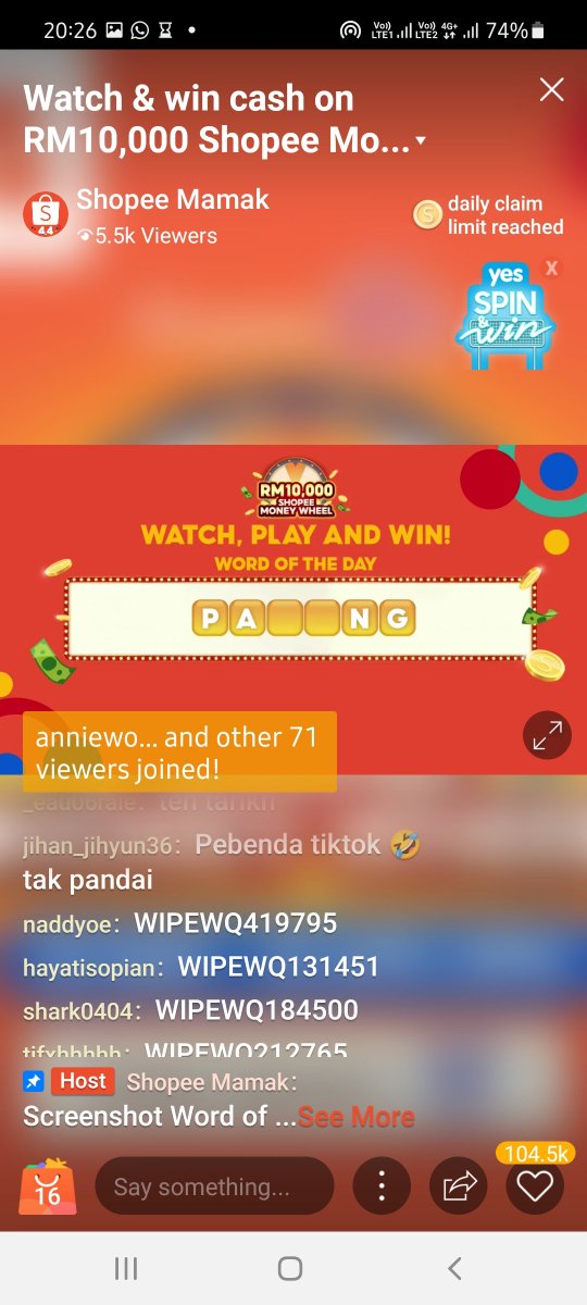 smallkucing's tweet image. Jawapan : Payung
Shopee username : smallkucing 

#ShopeeLiveMY @ShopeeMY