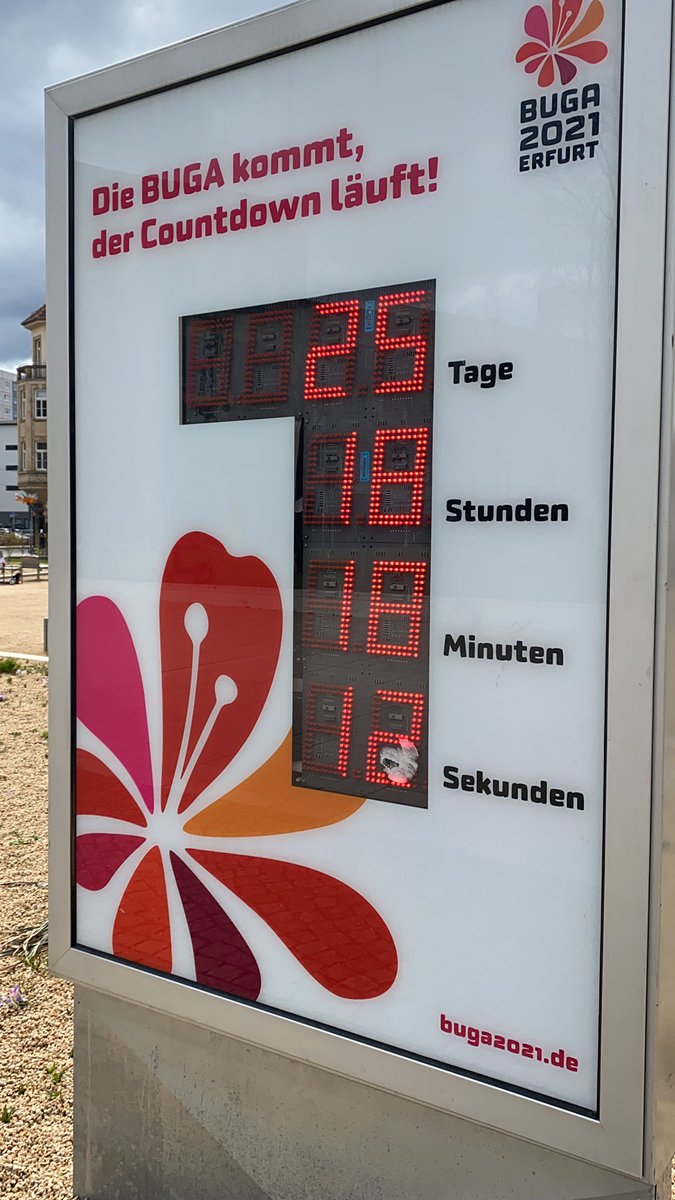 In 25 Tagen geht los...