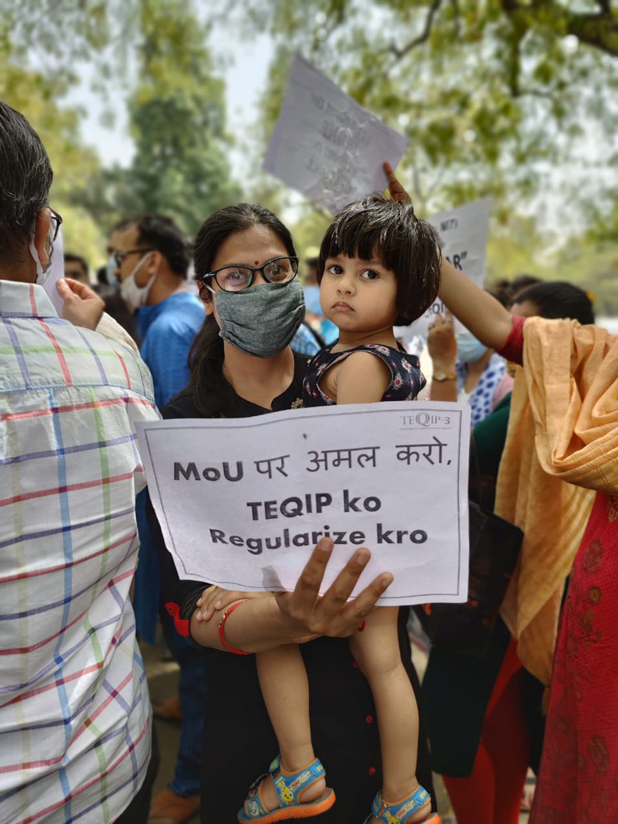 BiharKaRahul's tweet photo. #SpeakUpforTEQIPfaculties
@PMOIndia @DrRPNishank @narendramodi @RSSorg  @SanjayDhotreMP @FinMinIndia @WorldBankIndia https://t.co/bAea9ewc0u
