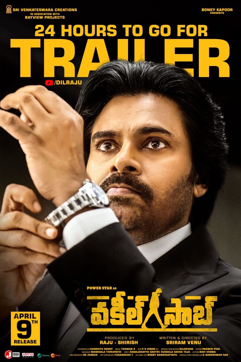 Saab Telugu Movie Vakeel Saab Release Date On Amazon Prime Prime