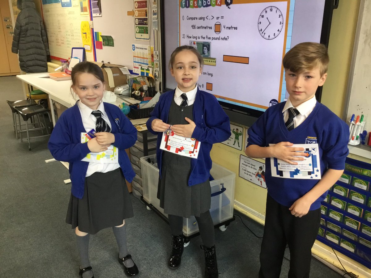 crontony3's tweet photo. Congratulations to this week’s Star Badge, times table rockstars and ninja reading certificate winners!😃👍🏼🌟 https://t.co/BwHgmTB5s0