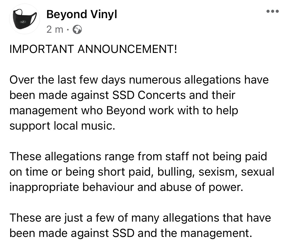 beyond_vinyl's tweet photo. IMPORTANT ANNOUNCEMENT!!
Please read statement in photos below. https://t.co/QG5v8MQw7Y