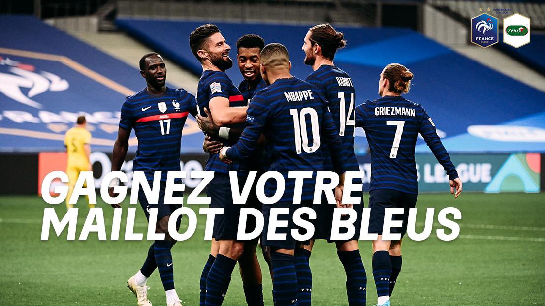 philousports's tweet photo. 🎁🇫🇷 HOP ! On offre un maillot de l’@equipedefrance avec mon partenaire @PMU_Sport ! 

🔃 RT + Follow @PMU_Sport 
🍀 Tirage mardi https://t.co/ecyjauVO2u
