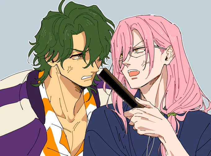 いっぺん描いてみたかった人達......?? 